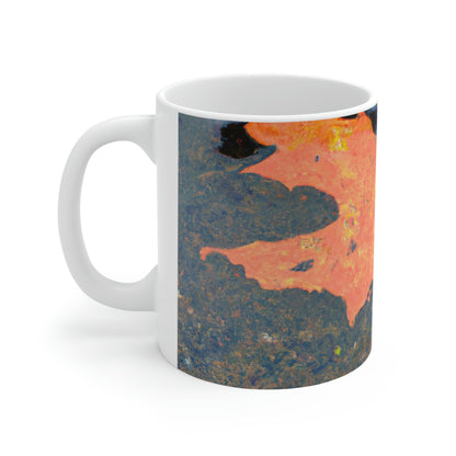 "Autumn Reflections" - Der Alien-Keramikbecher 11 oz