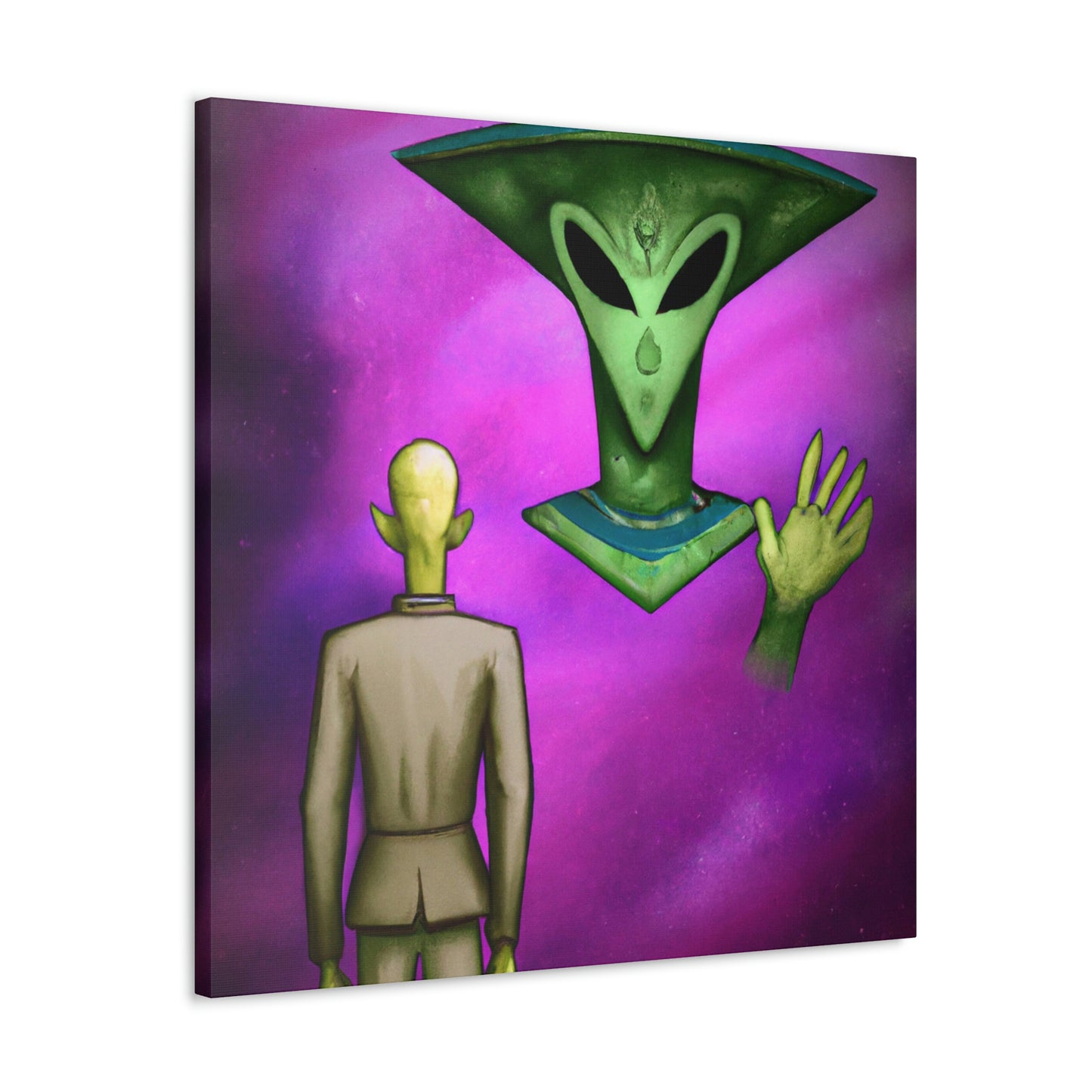 "Outsmarting the Alien Tyrant" - The Alien Canva