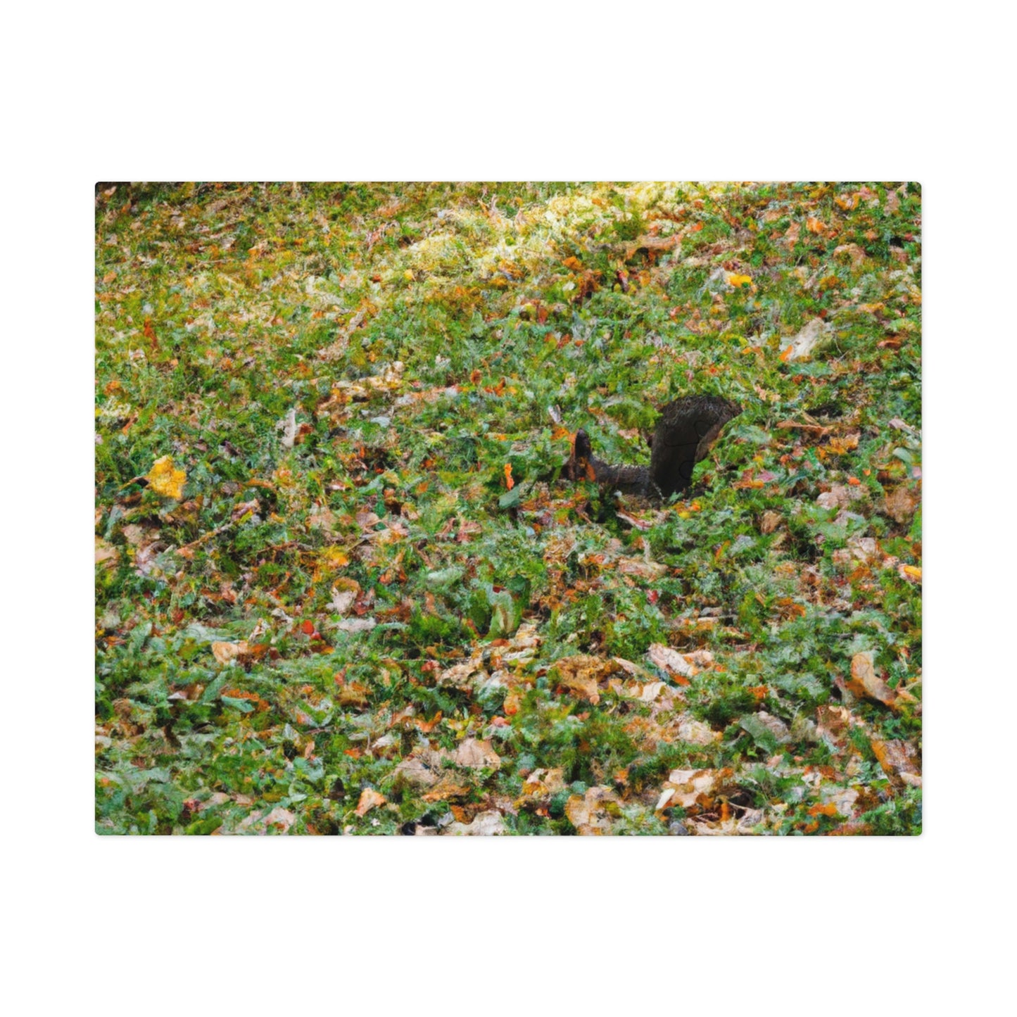 "The Final Harvest: The Squirrel's Desperate Search" - The Alien Jigsaw Puzzle