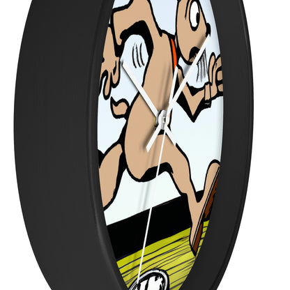 "The Great Hare-Racing Rush." - The Alien Wall Clock