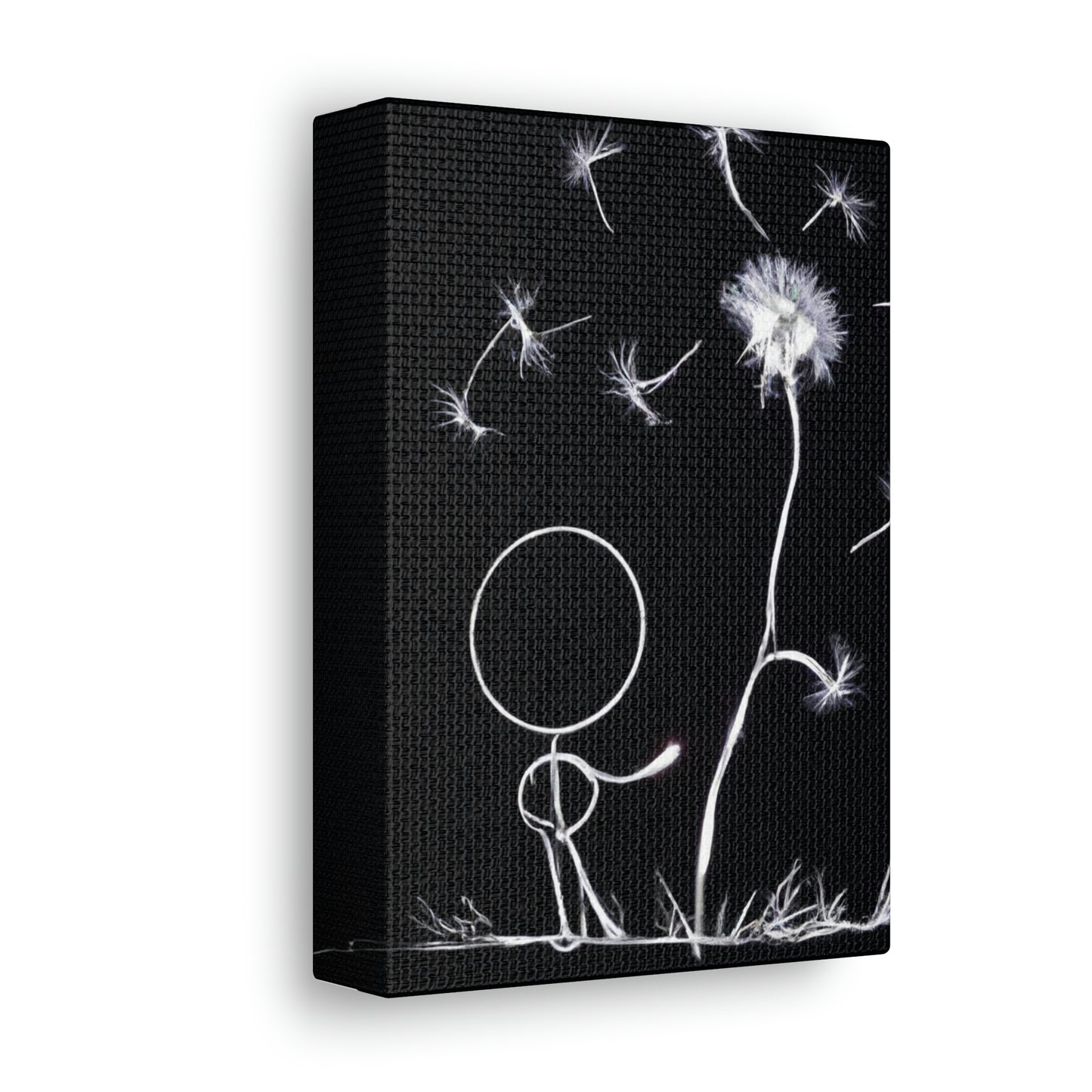 „A Dandelion Flicker in the Midnight Breeze“ – The Alien Canva