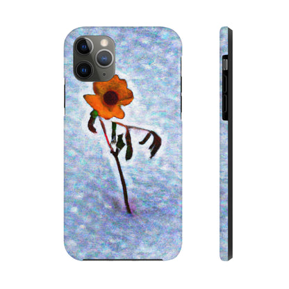 "Eine Blume, die sich weigert zu zittern" - Die Alien Tough Phone Cases