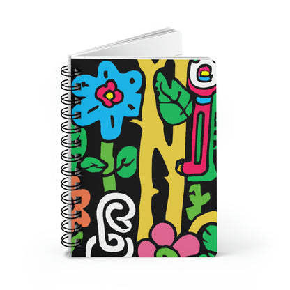 The Enchanted Garden of Wonders. - The Alien Spiral Bound Journal