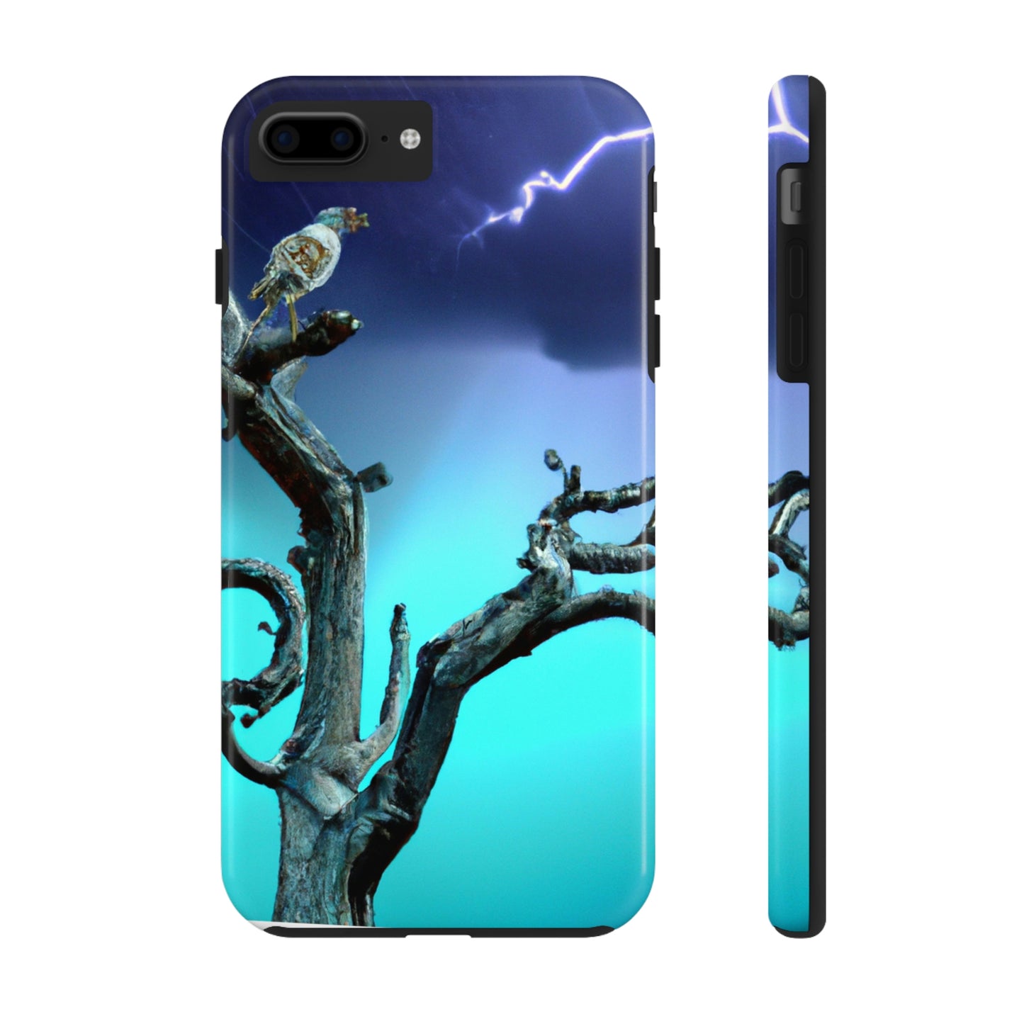 "Alleine gegen den Sturm" - Die Alien Tough Phone Cases