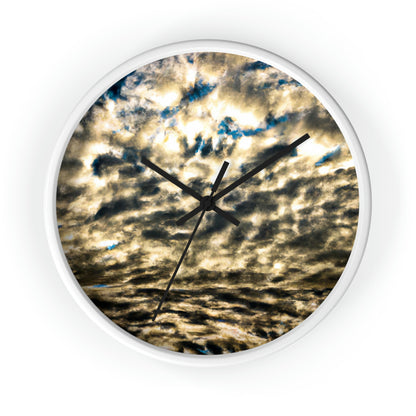 "A Reflection of Celestial Mirage". - The Alien Wall Clock