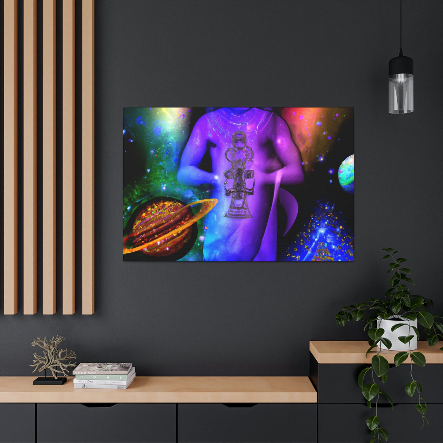 Mystalor the Galactic Composer - Canvas