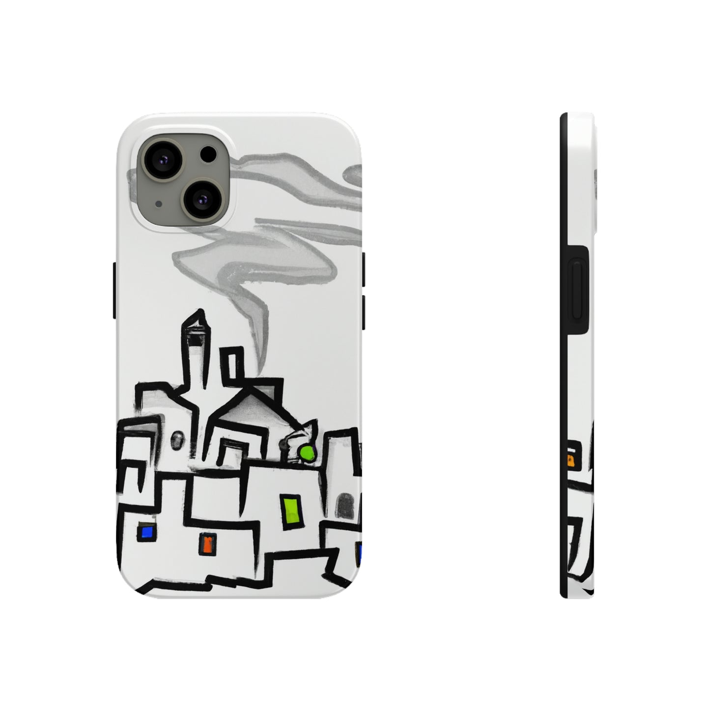 The City In The Mist - The Alien Tough Phone Cases