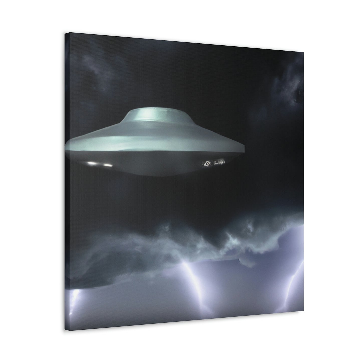 "Stormy Encounter" - The Alien Canva