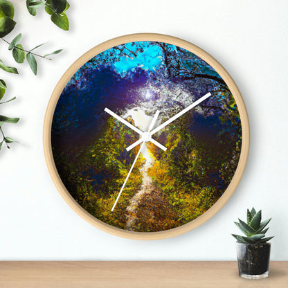 "A Beam of Light on a Forgotten Path" - The Alien Wall Clock