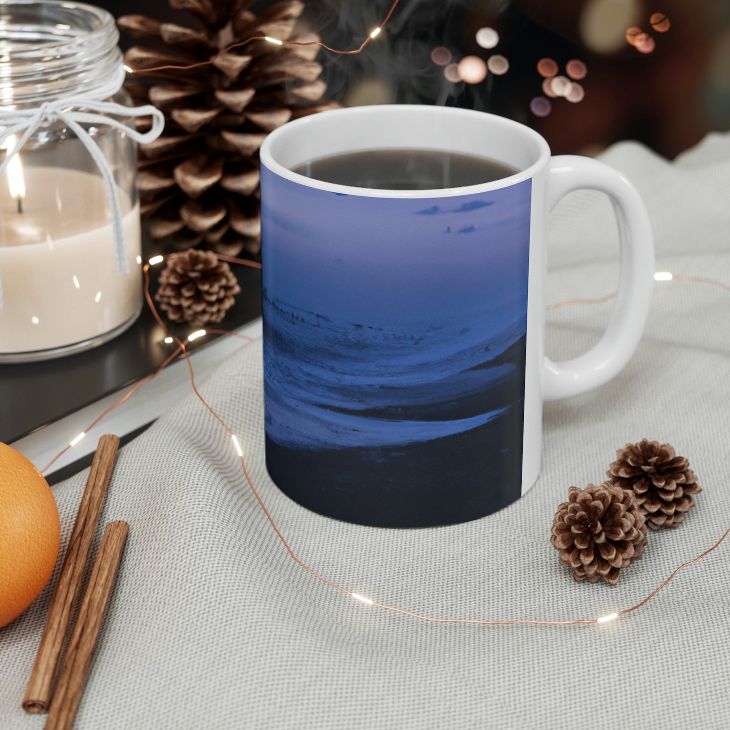 "The Dusky Horizon" - The Alien Ceramic Mug 11 oz