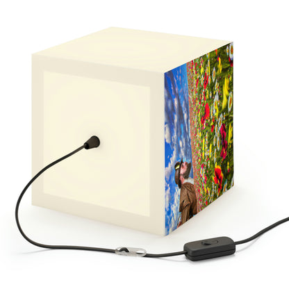 "A Blissful Tour of Floral Splendor" - The Alien Light Cube Lamp