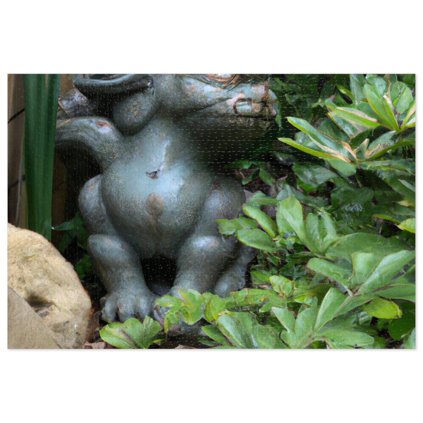 "Guardian of the Secret Garden" - The Alien Jigsaw Puzzle