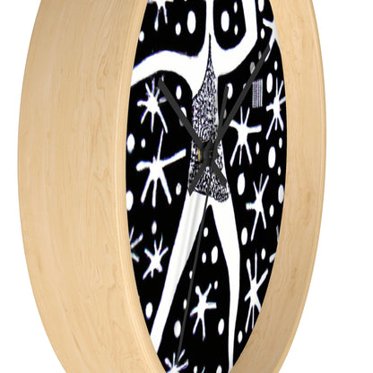 "Dancing Among the Galactic Light" - The Alien Wall Clock