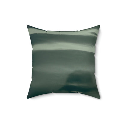 "Hidden Depths". - The Alien Square Pillow