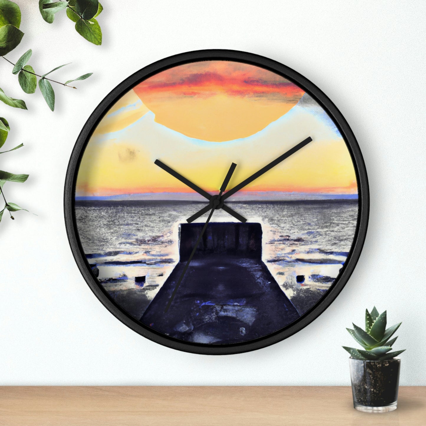 "Forlorn Horizon" - The Alien Wall Clock