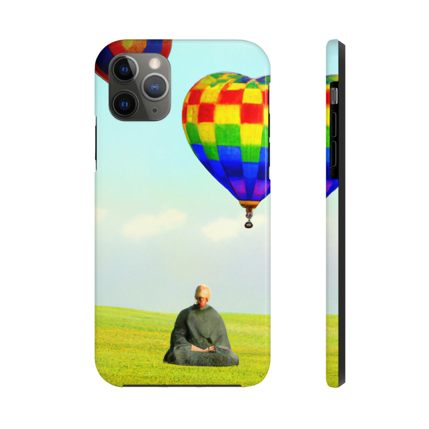 "Finding Stillness in the Sky" - The Alien Tough Phone Cases