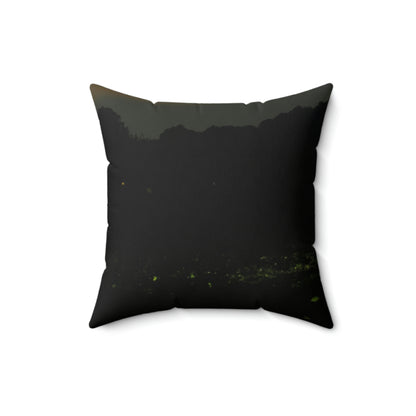 "A Thousand Fireflies in the Night Sky" - The Alien Square Pillow