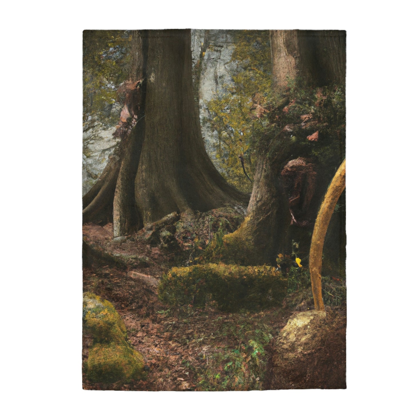 The Lost Secrets of the Forgotten Forest - The Alien Velveteen Plush Blanket