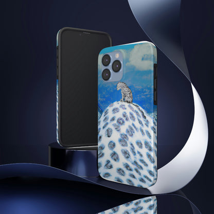 "Perca solitaria del leopardo de las nieves" - Las fundas para teléfonos Alien Tough