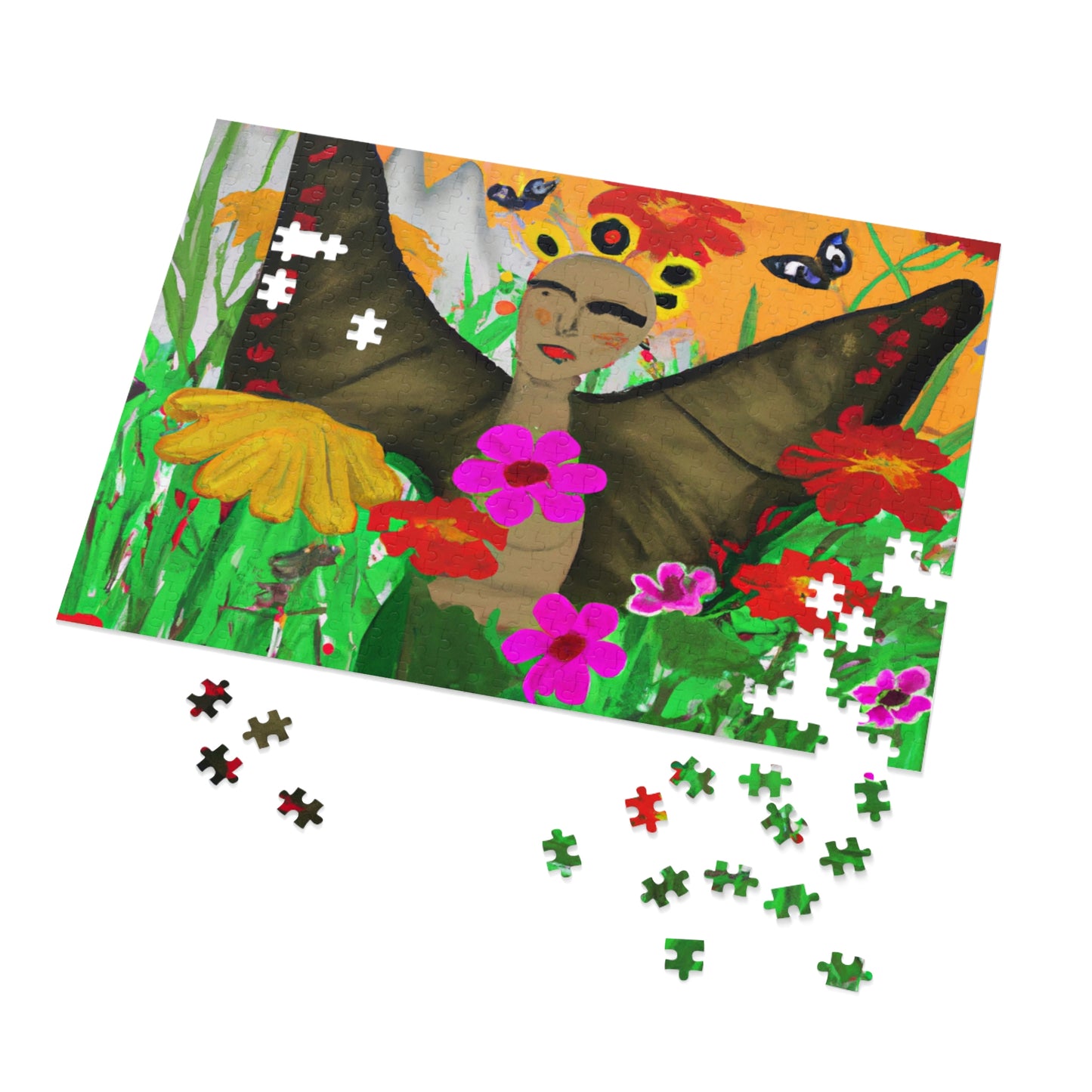 "Butterfly Ballet in the Wildflower Meadow" - The Alien Jigsaw Puzzle