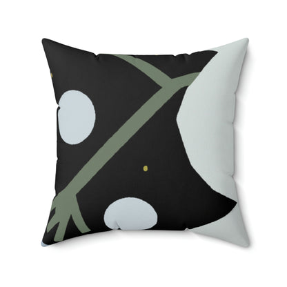 "A Winter Night's Wish" - The Alien Square Pillow