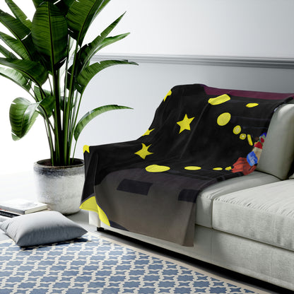 "Alley Star Juggler" - The Alien Velveteen Plush Blanket