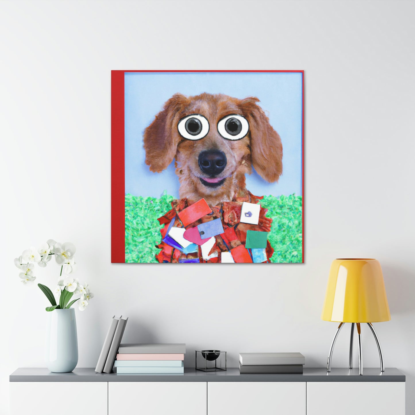 "ReCreative Pet Portraits" - Leinwand