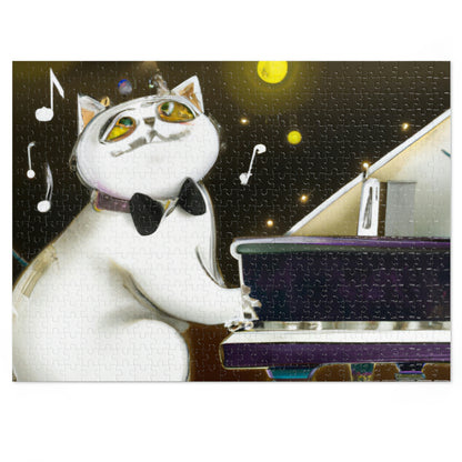 "The Magical Musician: A Cat's Tale" - The Alien Jigsaw Puzzle