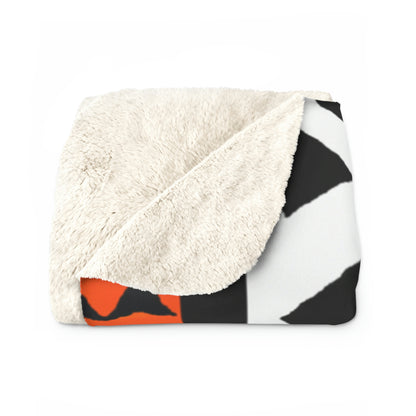 The Fox's Stolen Secret - The Alien Sherpa Fleece Blanket