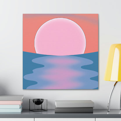 "Serenity at Sunset" - The Alien Canva