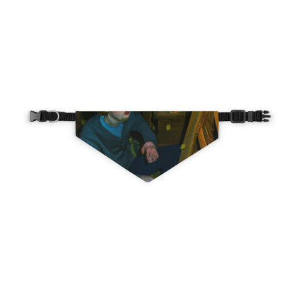 The Attic's Secrets: A Tale of Magic and Redemption - The Alien Pet Bandana Collar