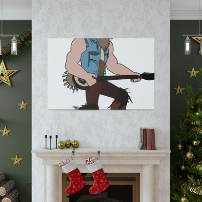 "Howling Highwayman: The Banjo-Playing Werewolf Biker" - The Alien Canva