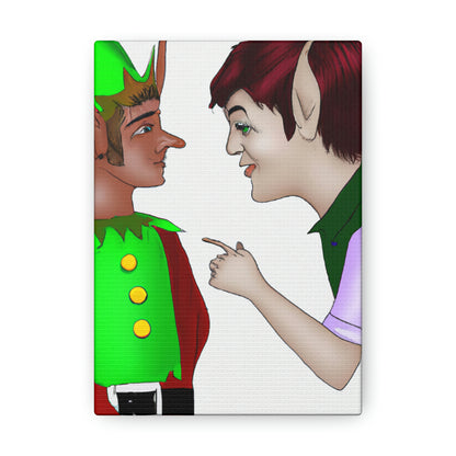 "The Elf and the Rogue's Bonding" - The Alien Canva