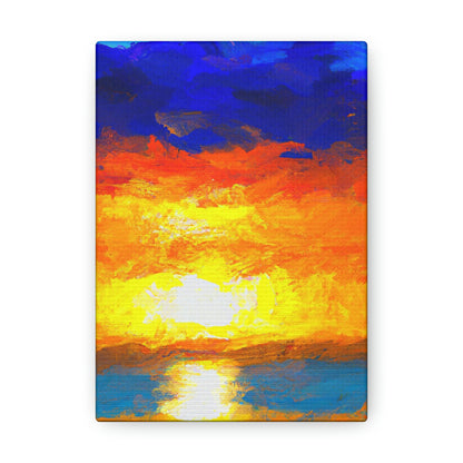 Sunrise Seascape Artist - Peter Ocean - Canvas