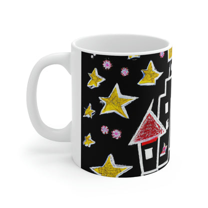 "Heaven's Glittering Palace" - The Alien Ceramic Mug 11 oz