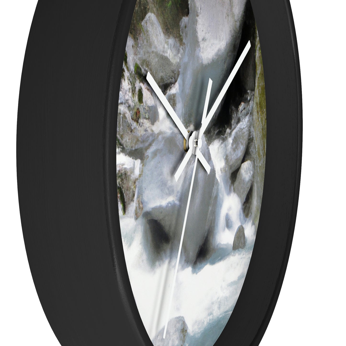 "Canyon Chaos: The Rockslide Race" - The Alien Wall Clock