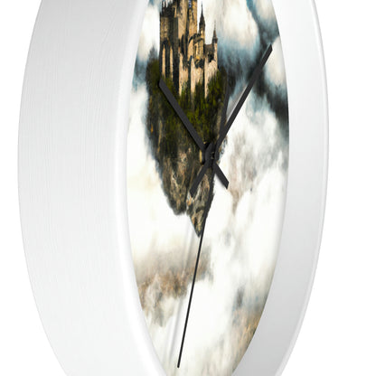 Mystic Castle in the Sky - The Alien Wall Clock