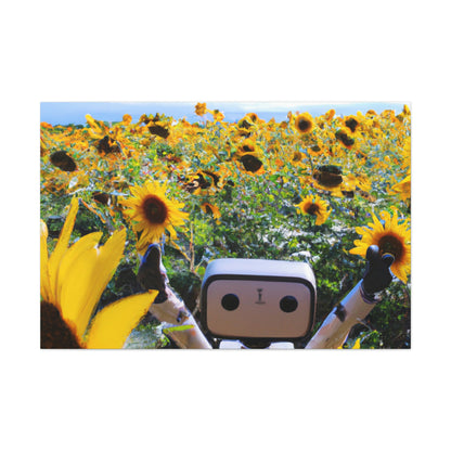 "Robot's Sunshine Joy" - The Alien Canva