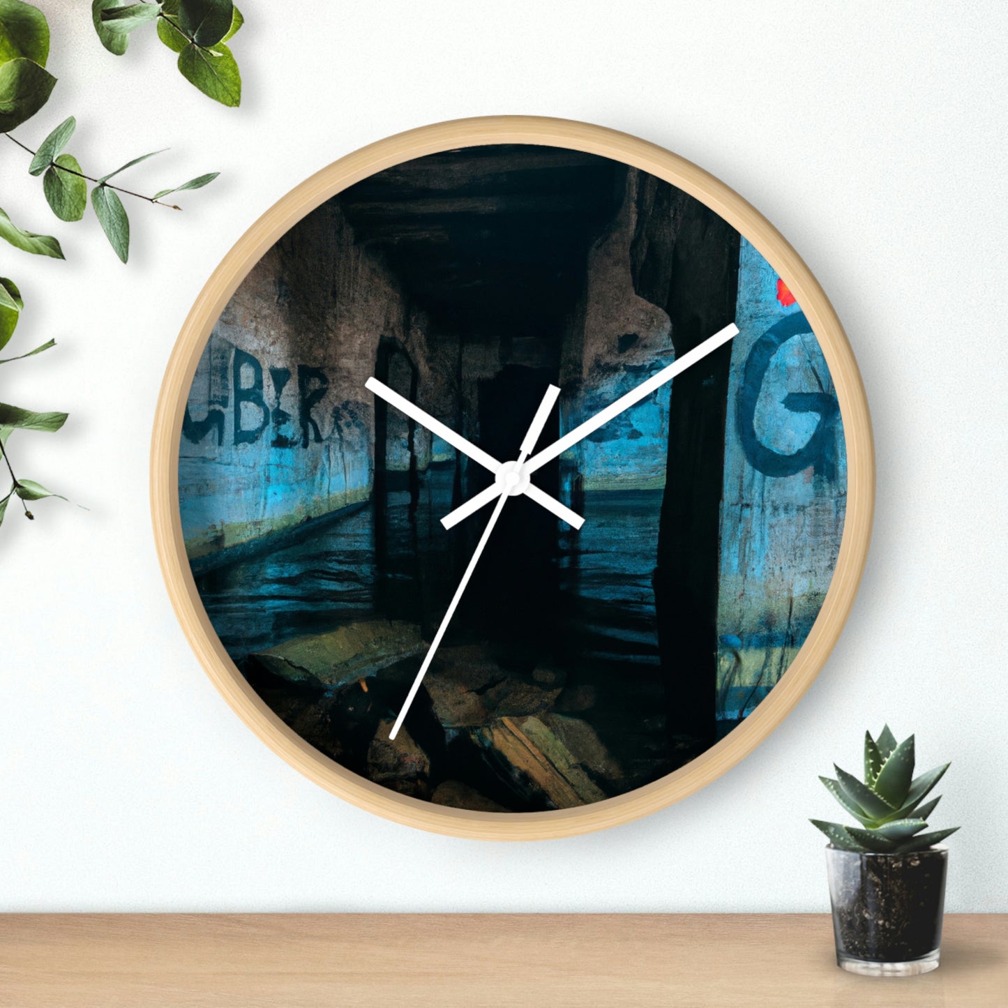 "Buceando las ruinas de la ciudad submarina perdida" - El reloj de pared alienígena