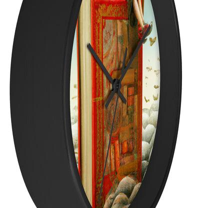 "Cradled by Knowledge" - The Alien Wall Clock