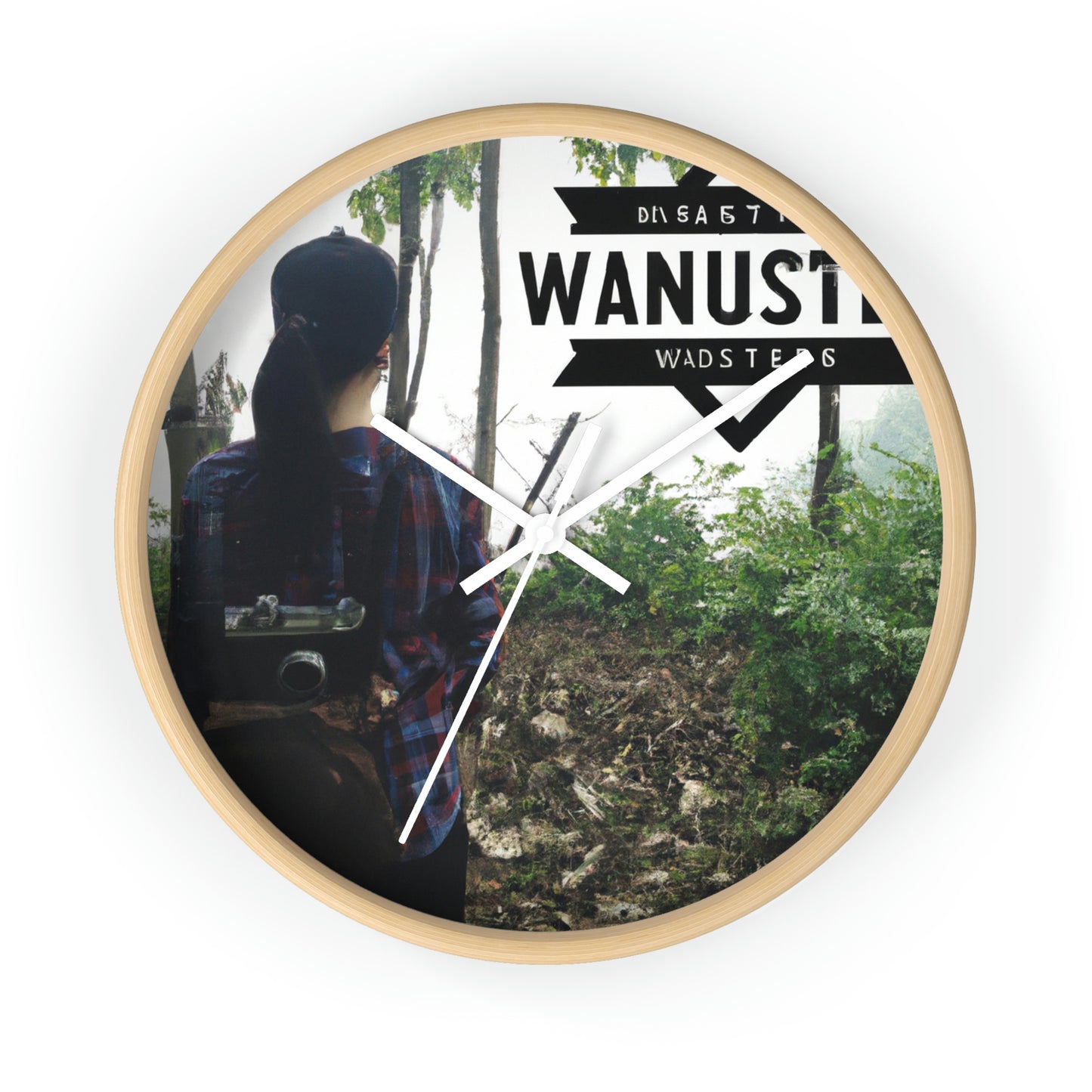 "Lost in Time: Exploring Forgotten Memories Through Wanderlust" - The Alien Wall Clock