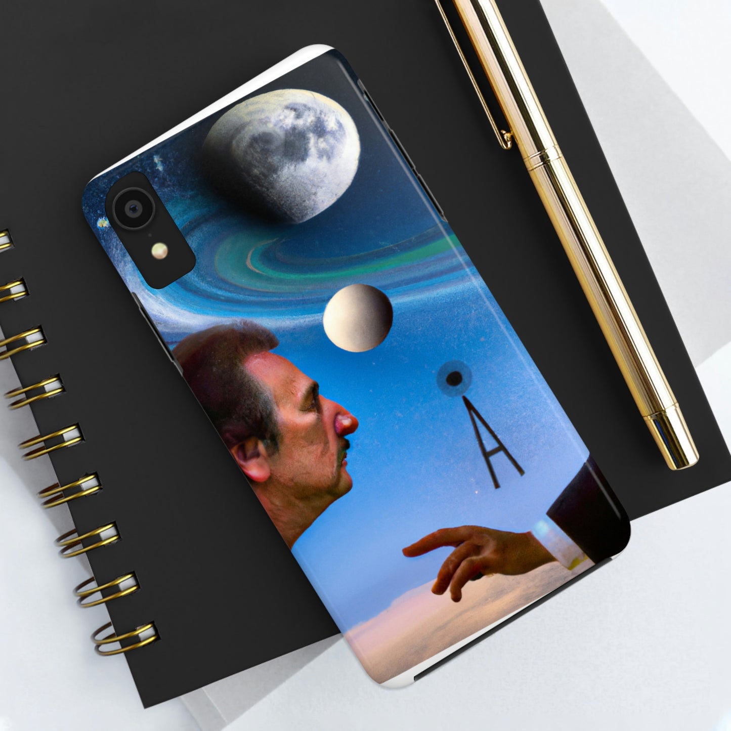 "A Chance Encounter Between Fateful Strangers" - The Alien Tough Phone Cases