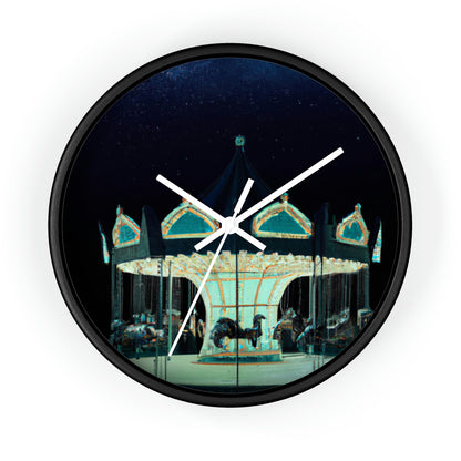 "A Lonesome Carousel Under Shining Stars" - The Alien Wall Clock