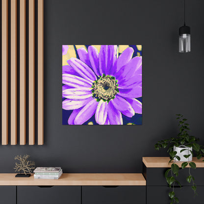 Purple Petals Popping: Create an Eye-Catching Daisy-Rose Fusion - The Alien Canva