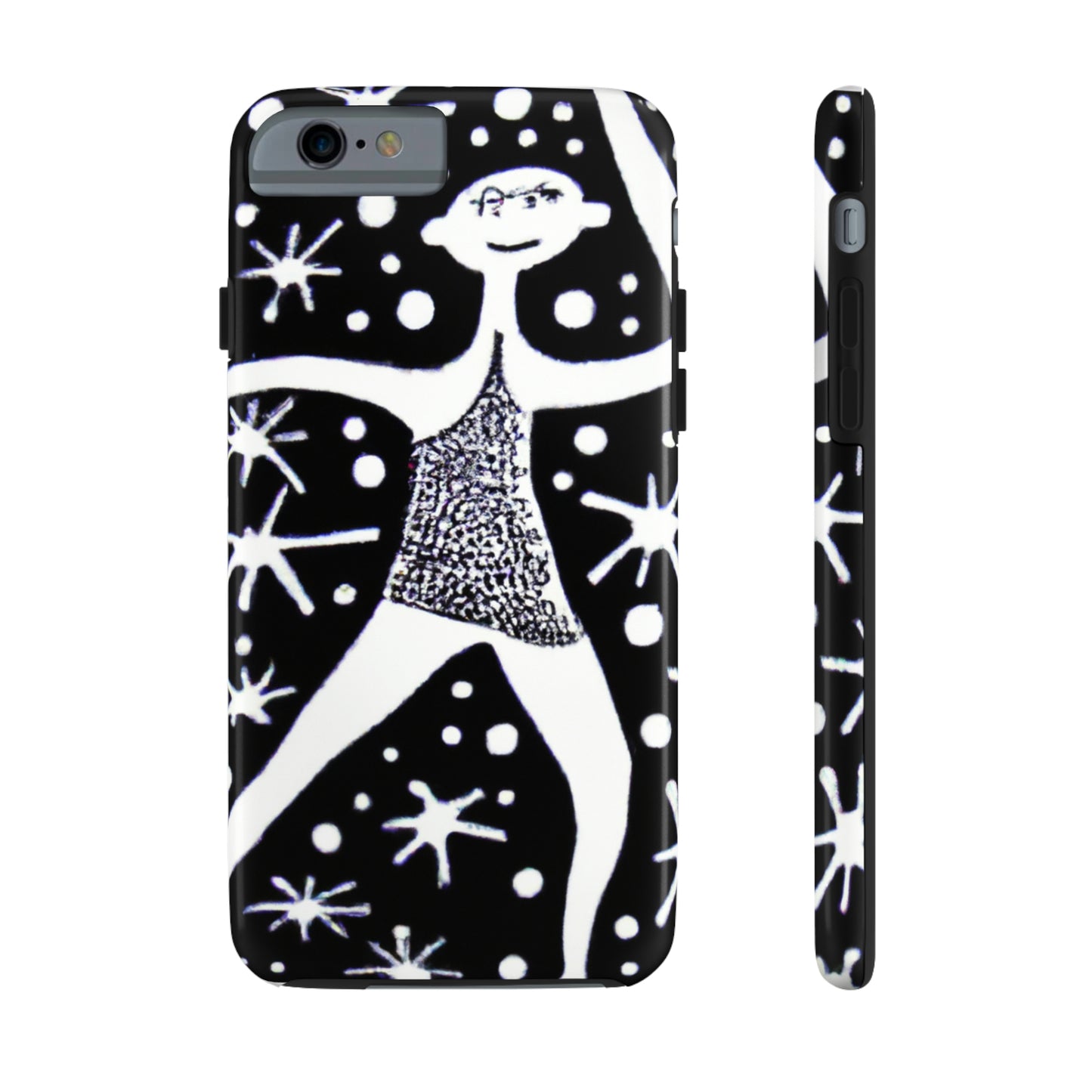 "Dancing Among the Galactic Light" - The Alien Tough Phone Cases