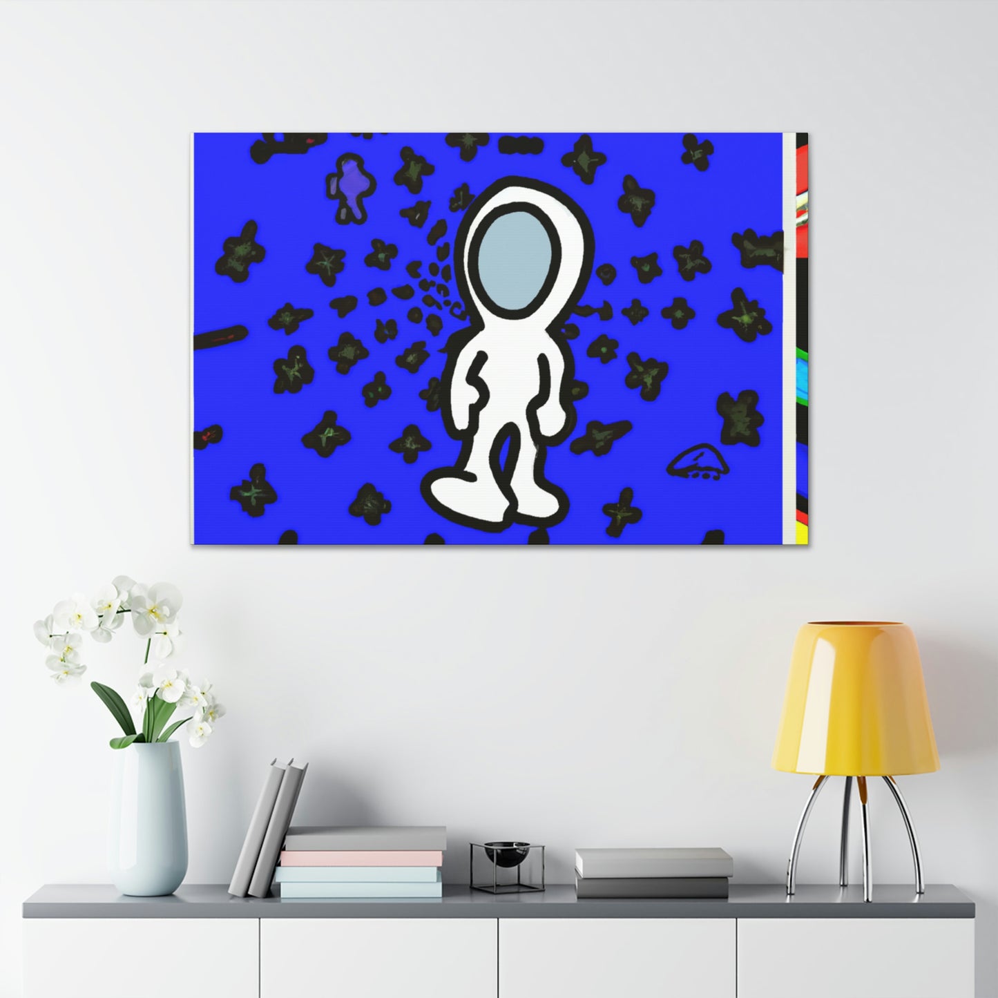 "Explorando el Universo Desconocido" - The Alien Canva