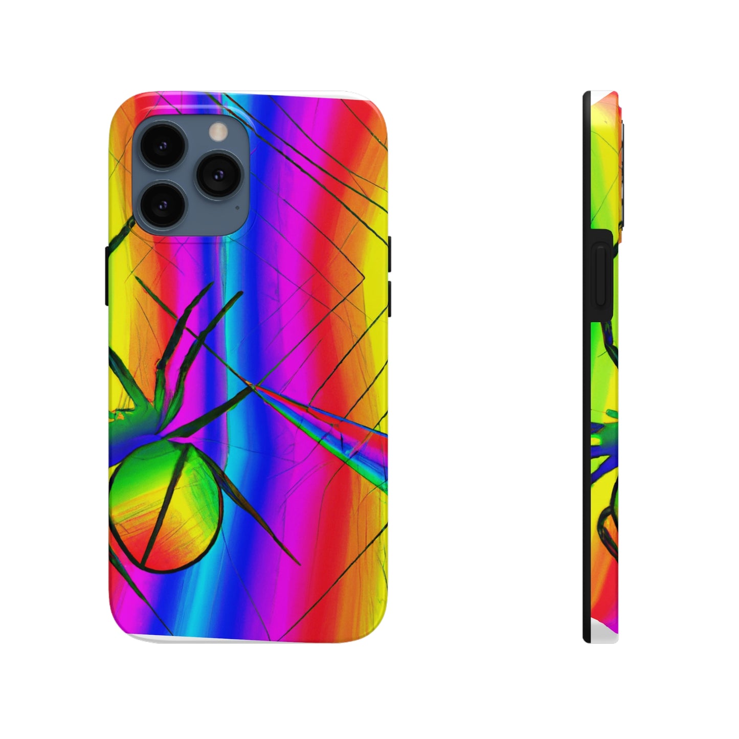 "A Spinnerette's Prismatic Web" - The Alien Tough Phone Cases