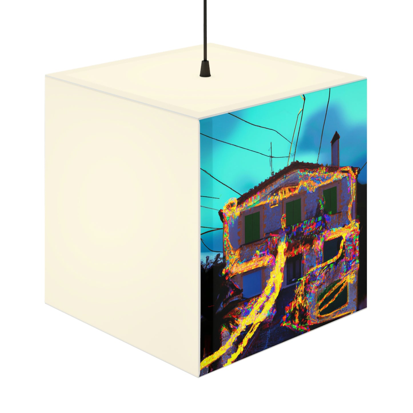 "Magical Illumination: A Summer Solstice Surprise" - The Alien Light Cube Lamp