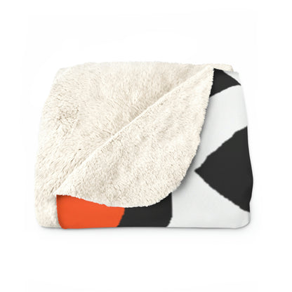 The Fox's Stolen Secret - The Alien Sherpa Fleece Blanket