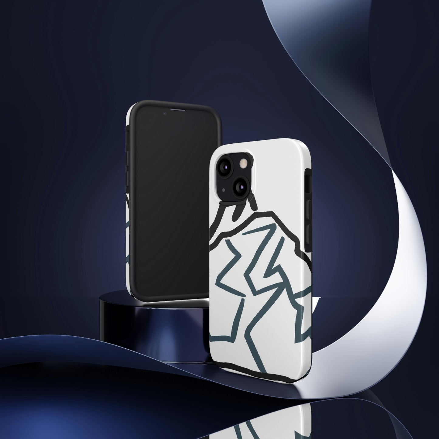 "Ascending the Summit" - The Alien Tough Phone Cases